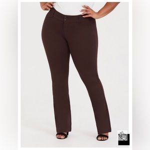 Torrid Studio Stretch Ponte Trouser Pants